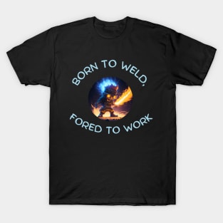 "Born to Weld, Forced to Work" Artisan Tee T-Shirt